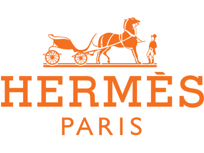 Hermés 8-Ties Exhibition at The Shops at the Bravern Logo