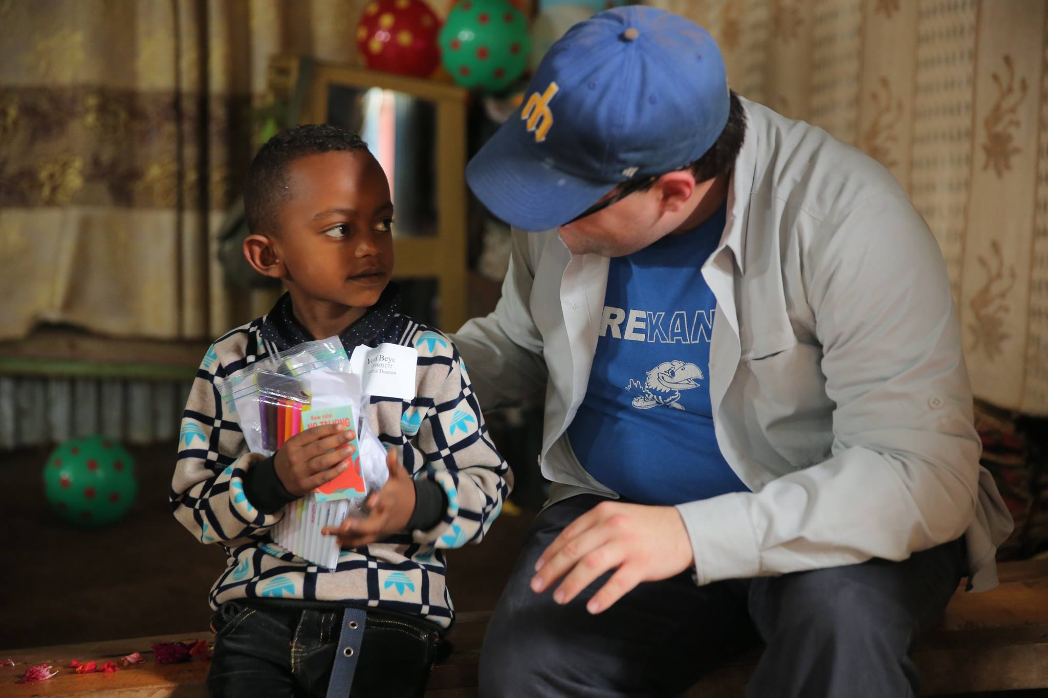 Instead of a corporate gift, we donate to charity.