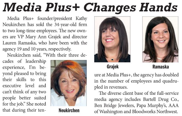 [Fresh Press] Media+ receives coverage in Marketing NW