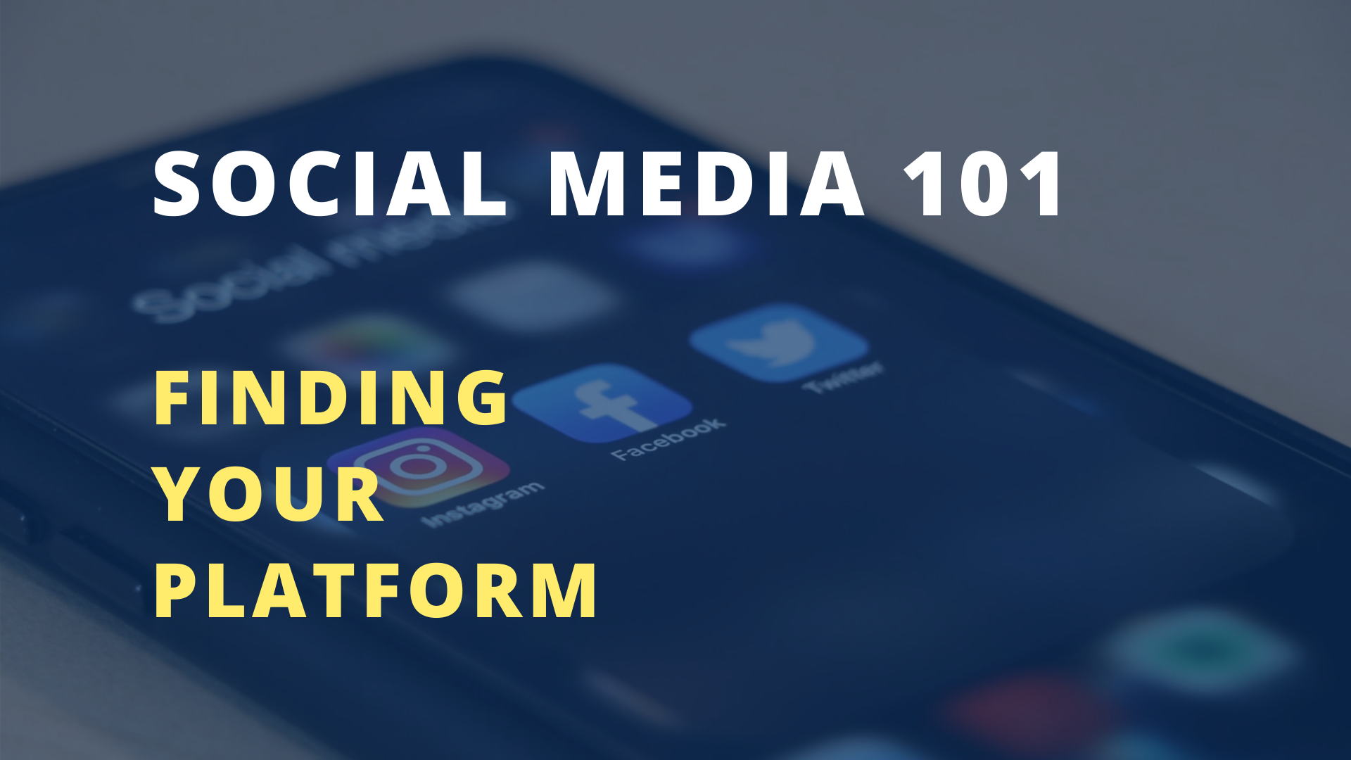 In Social Media 101, Fearey's social media guide walks you through the basics and helps you find the right social media platform for your business or brand.
